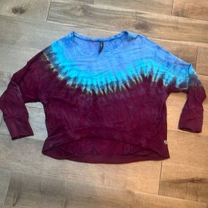 Brightly Twisted dolman top